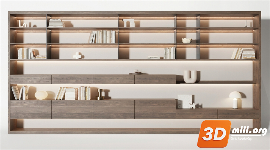 Decorative cabinet Skp Files